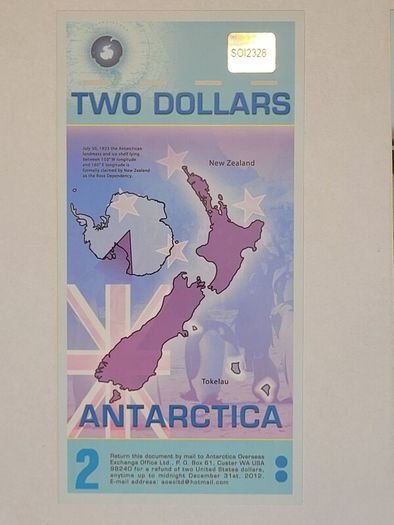 Antarctica 2008 Dollar notes