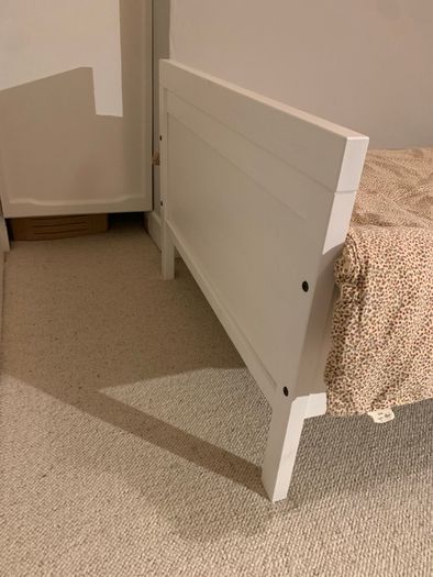 Childrens extendable single bed IKEA Sundvik