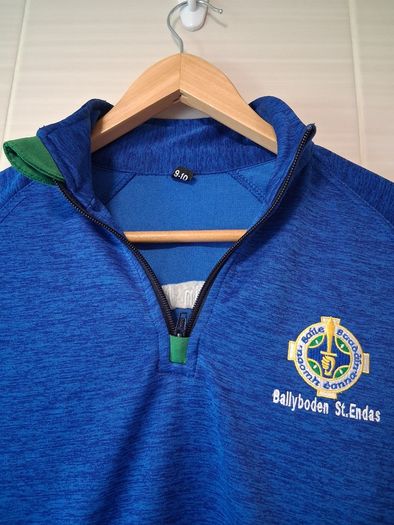 Ballyboden St Endas Quarter Zip Training Top Track Top. Boys Girls Age 9 To 10 Years. Collect In Dublin Or Receive Via Post.