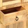 Highboard Solid Mango Wood 95x45x185 cm Image 2