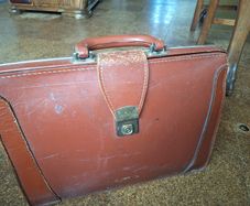 vintage briefcase