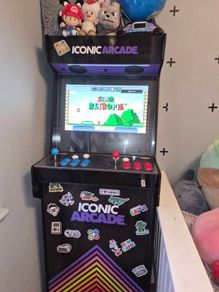 Retro arcade game with all the favourites