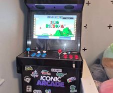 Retro arcade game with all the favourites