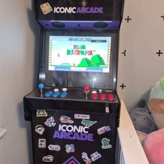Retro arcade game with all the favourites