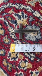 Bond-Boyd Sterling Silver Cross Pendant