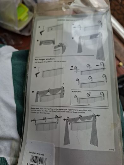 Curtain tie backs