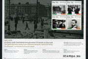 2016 Ireland Stampa Public Souvenir "The Aftermath" from Definitive Series 1916 Rising Commemorative Stamps Miniature Sheet Overprinted for Stampa Mint Never Hinged (MNH)