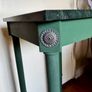 Green Stand with Marble Top Image 3