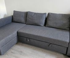 ikea Friheten corner sofa bed grey LIKE NEW