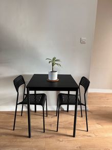 IKEA table and two chairs