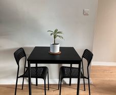 IKEA table and two chairs