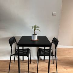 IKEA table and two chairs