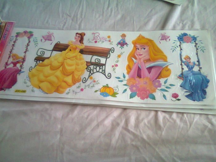 disney princess wall sticker