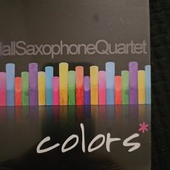 Elise Hall Saxophone Quartet - Colors. New CD.