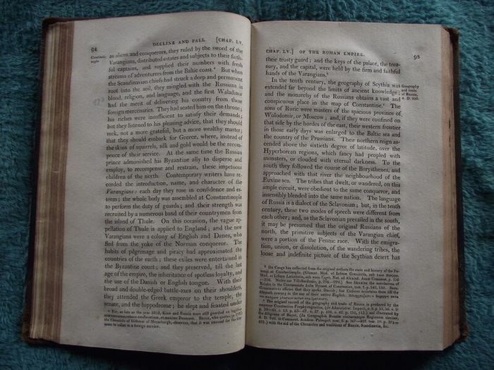 The Decline and Fall of the Roman Empire - Edward Gibbon - Priestley and Weale London - 1822
