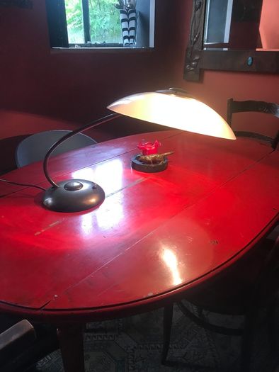 Mid century table lamp BwU Kandem