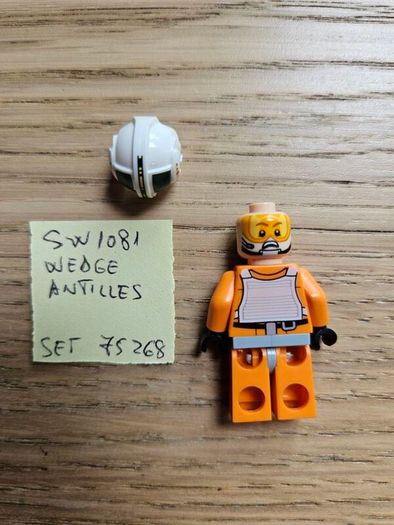 lego sw1081 wedge antilles, set 75268