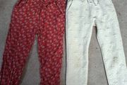 Girls zara paisley trousers 7-8