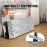 Portable Loading Ramps 2 Pcs Durable Aluminum Shed Ramp Set with Anti-Slip Holes, Compact Design and Easy Storage, 399.2 kg Weight Capacity, for ATV, Tractors, Lawn Mowers, Carts Image 6