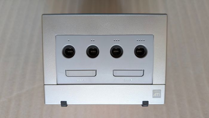 Nintendo Gamecube DOL-001 - Platinum Silver - Gameboy Player - Picoloader - 128GB