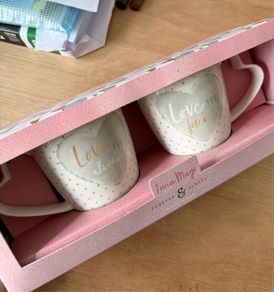 Twin Wedding Mugs