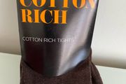 Brown Cotton Rich Tights (thick)