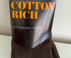 Brown Cotton Rich Tights (thick)