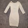 Textured Rib Bandeau Dress Image 9
