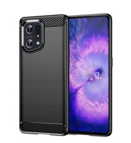 Shockproof Case For OPPO Find X5 5G Carbon Fibre Effect Back Cover
