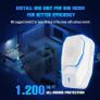 Queath Ultrasonic Mosquito Repellent 4-Pack, Ultrasonic Pest Repellent, Ultrasonic Pest Control, Against Mice, Flies, Cockroaches, Spiders, and Ants, Harmless to Pets and Humans Image 9