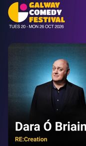 2 tickets for Dara O'Briain
