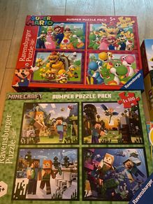Childrens board games and toys