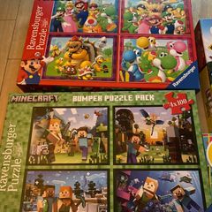 Childrens board games and toys