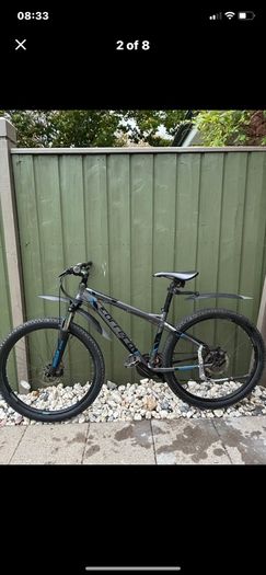 Carrera Vengeance Mountain Bike 27.5 Wheels, Aluminium Frame, Disc Brakes, 8 Speed,  Good to go