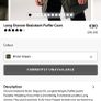 Next Long Length Puffer Parka Jacket Image 7