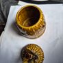 Vintage Hand Painted Honey Pot Image 6