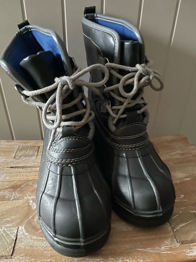 Snow winter waterproof boots GAP black size UK 3