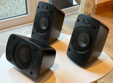 Logitech THX Certified Speakers with Wall Mounts