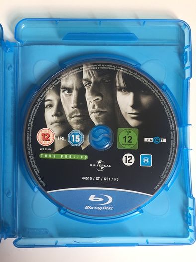 Fast & Furious (4) [2009] Paul Walker, Vin Diesel, Michelle Rodriguez & Jordana Brewster [Blu-ray Movie]