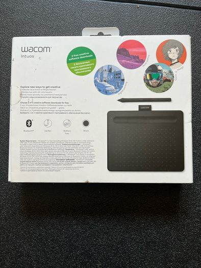 Wacom intuos small drawing tablet