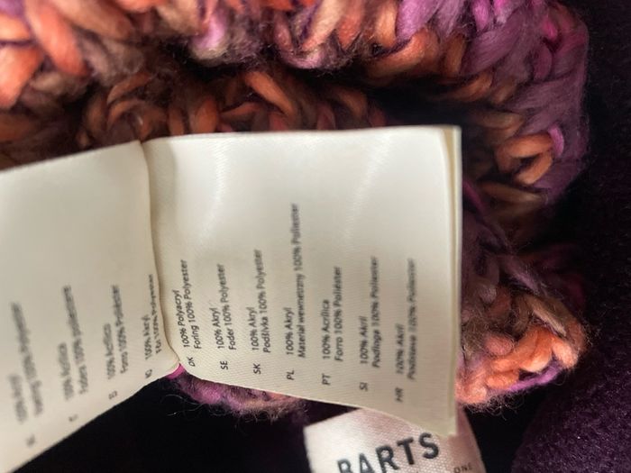 beanie bobble hat Barts ladies knitted with pon pon New