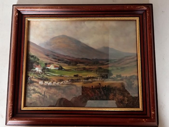 Three Vintage Country Scene Pictures