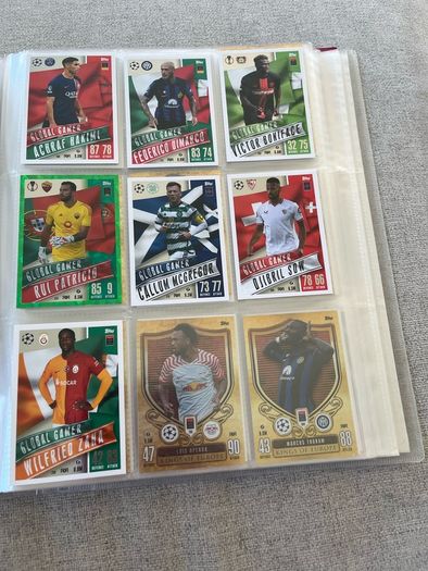Match Attax football cards > 120