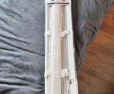 Faux wood blinds