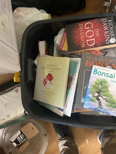 Huge box of Gardening Books