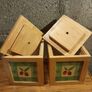 wooden storage boxes and picture frames Image 6
