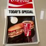 Coca Cola American Menu Sign Rare Image 2