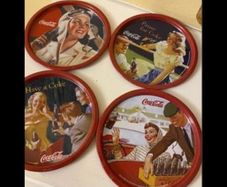 Retro Style Coca Cola Coasters (4)
