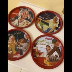 Retro Style Coca Cola Coasters (4)