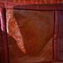 Vintage Red Leather  Handbag Image 7